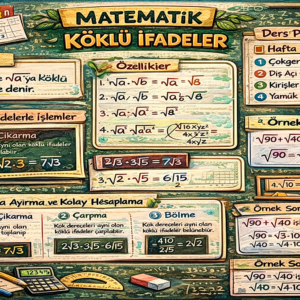 1 Hafta Matematik Köklü İfadeler